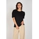 thumbnail image 1 of Polera Claire Manga Campana Eclipse negro L, 1 of 5