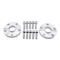 Magideal - 2 Espaciadores De Ruedas Con Pernos, Pernos De 20 Mm, Reemplaza Vehículos De Reparación, Pieza De Repuesto De Metal, Orificio Central 57,1 Mm 5X112 Mm