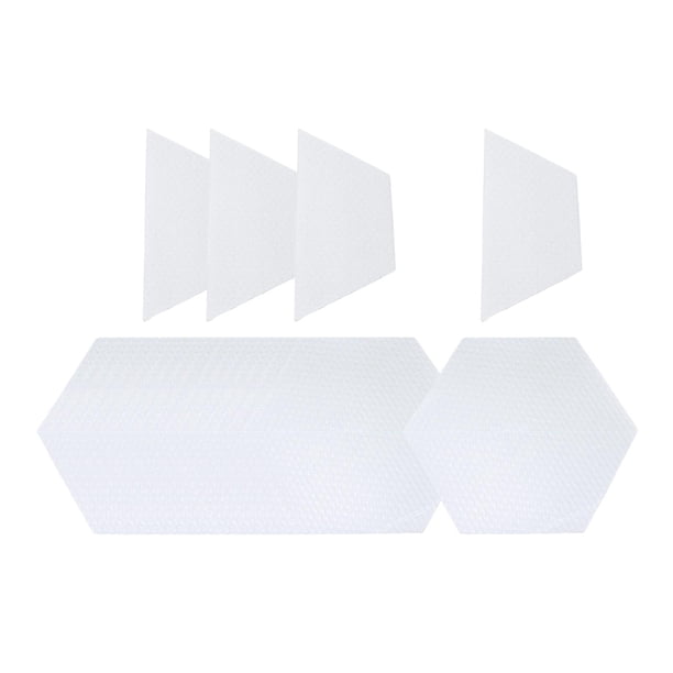 Almohadillas De Tracción Hexagonales Para Tablas De Surf, Almohadillas Para Cubierta Surfpad Sin Cera Con Orificio De Nido De Abeja