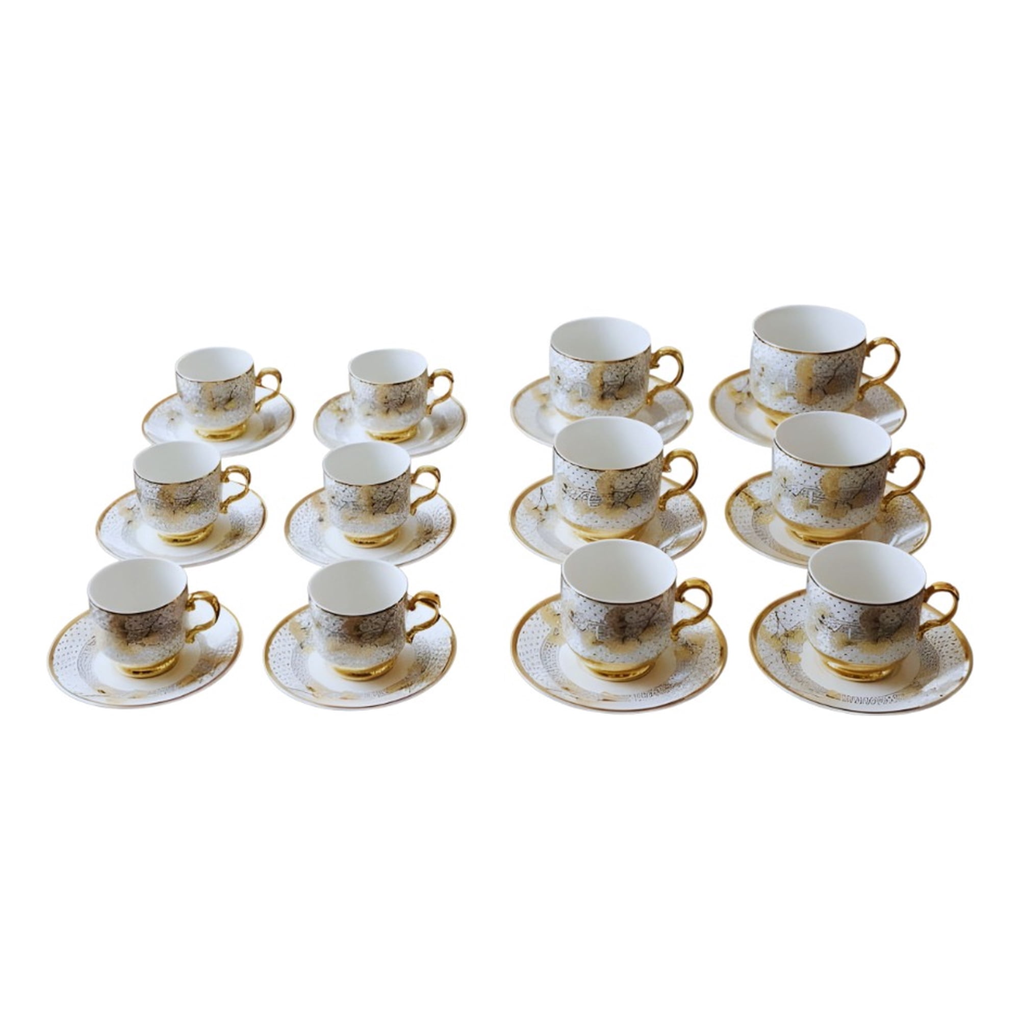 Genérico - Juego Vajilla Tazas Platillos Adorno Mesa Estilo Clásico Jhn