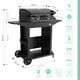 thumbnail image 2 of Parrilla Exterior Electrica E2B Boston Black con Carro, 2 of 3