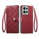 thumbnail image 1 of Funda Billetera con Cierre para [Motorola Moto G75] con Tarjetero, Soporte y Correa de ManoRojo, 1 of 5