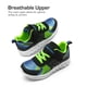 thumbnail image 4 of Zapatillas DREAM PAIRS 12 para niño pequeño Negro/Real/Verde, 4 of 6