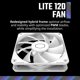 thumbnail image 2 of Ventilador para PC Cooler Master MF120 Lite 120 mm aRGB blanco, 2 of 9