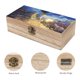 thumbnail image 3 of El Imaginario Caja Organizadora de Madera Rústica - Caja Decorativa Multifuncional para Escritorio, Hogar, Oficina, Joyas y Manualidades, 3 of 6