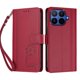 thumbnail image 3 of Funda Cartera Trébol para Xiaomi 17T con Ranuras Tarjetas y Carga Inalámbrica Rojo, 3 of 6