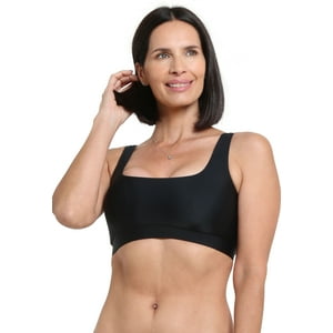 Samia - Bikini Peto Básico Negro S