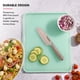 thumbnail image 5 of Tabla de cortar KitchenAid Classic 28x36 cm Menta antideslizante, 5 of 8