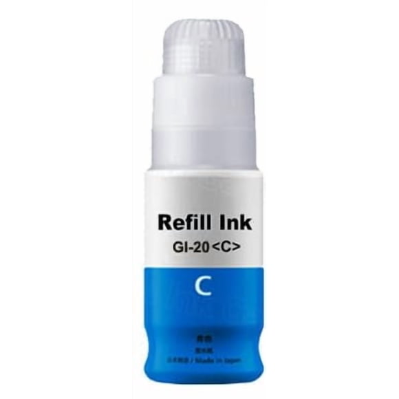 Botella De Tinta Cian Gi 20 70 Ml Para Pixma