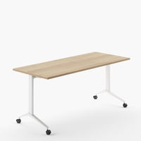 Form Office - Escritorio Space Plegable 150X70 Natura/Blanco