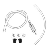 Magideal - 2 Juegos Manguera Purga Freno Universal Tubo Sangrado Clutch Motocicleta Herramienta Reparación Válvula Unidireccional Kit Mantenimiento Vehículo Fabr 3 Clips 2 Tapas