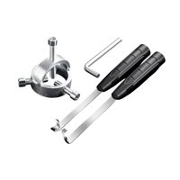 Magideal - Pirador De Ruedas Del Ventilador De La Hoja Del Ventilador, La Limpieza De La Campana De Gama Herramienta De Eliminación De Acero De Carbono Ajustable Llave De Herramienta De Raspado