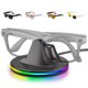 thumbnail image 1 of Base de carga Iootmoy para gafas Ray‑Ban Meta con anillo RGB LED, 1 of 8
