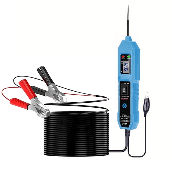 Probador De Circuitos Eléctrico Ct03 6 24 V Con Protección Contra Sobrecarga