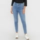 thumbnail image 2 of Jeans Mujer Skinny 1 Boton Azul Claro Corona, 2 of 5
