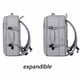 thumbnail image 4 of Mochila de Viaje Expandible color Gris, 4 of 5