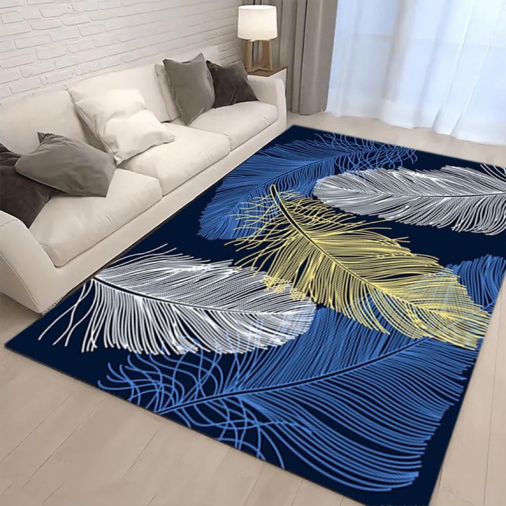 Todo Hogar Santiago De Chile - Alfombra Estampada 3d Con Antideslizante 180x230cm