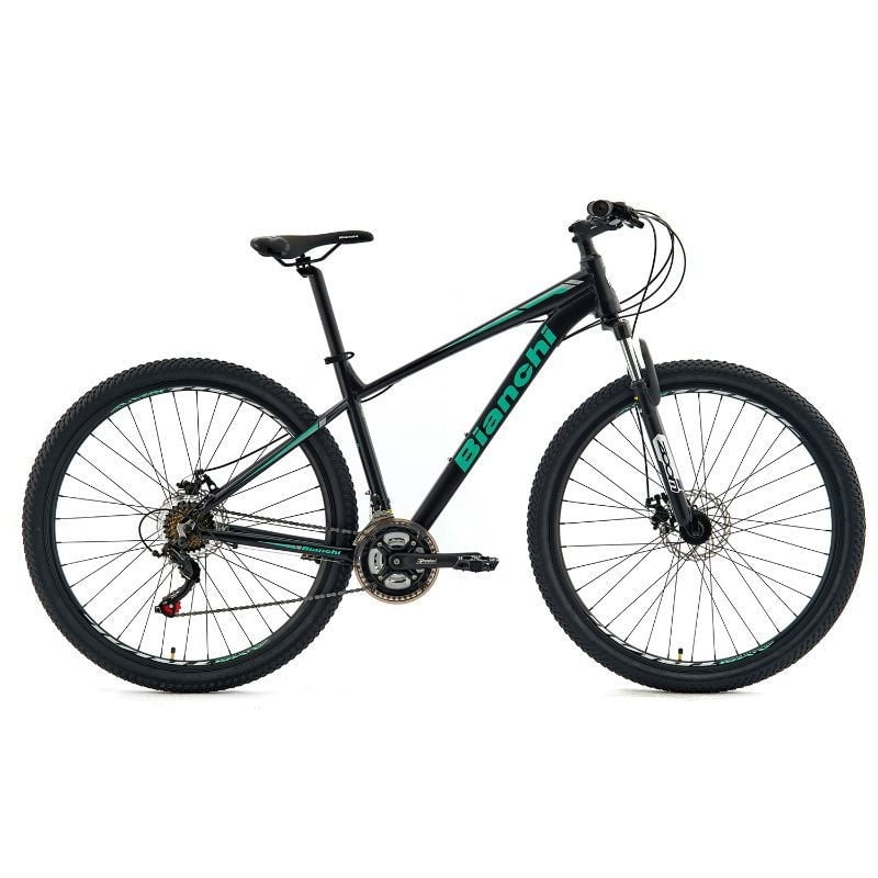 Bianchi - Bicicleta Stone Mountain 29 Sx Alloy Size M Negro Semi Matte /Celeste.