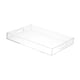 thumbnail image 1 of Gran Bandeja Acrílica Rectangular Para La Casa De La Cama De La Cama De La Casa Mapeta De Mesa Transparente, 1 of 5
