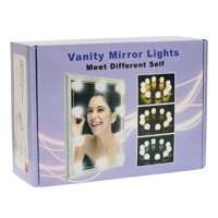 Tecnofonia - Luces Led Usb Decorativa Para Espejo 10 Focos Maquillaje