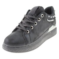 Vía Franca - Zapatilla Mujer Negro Carbin