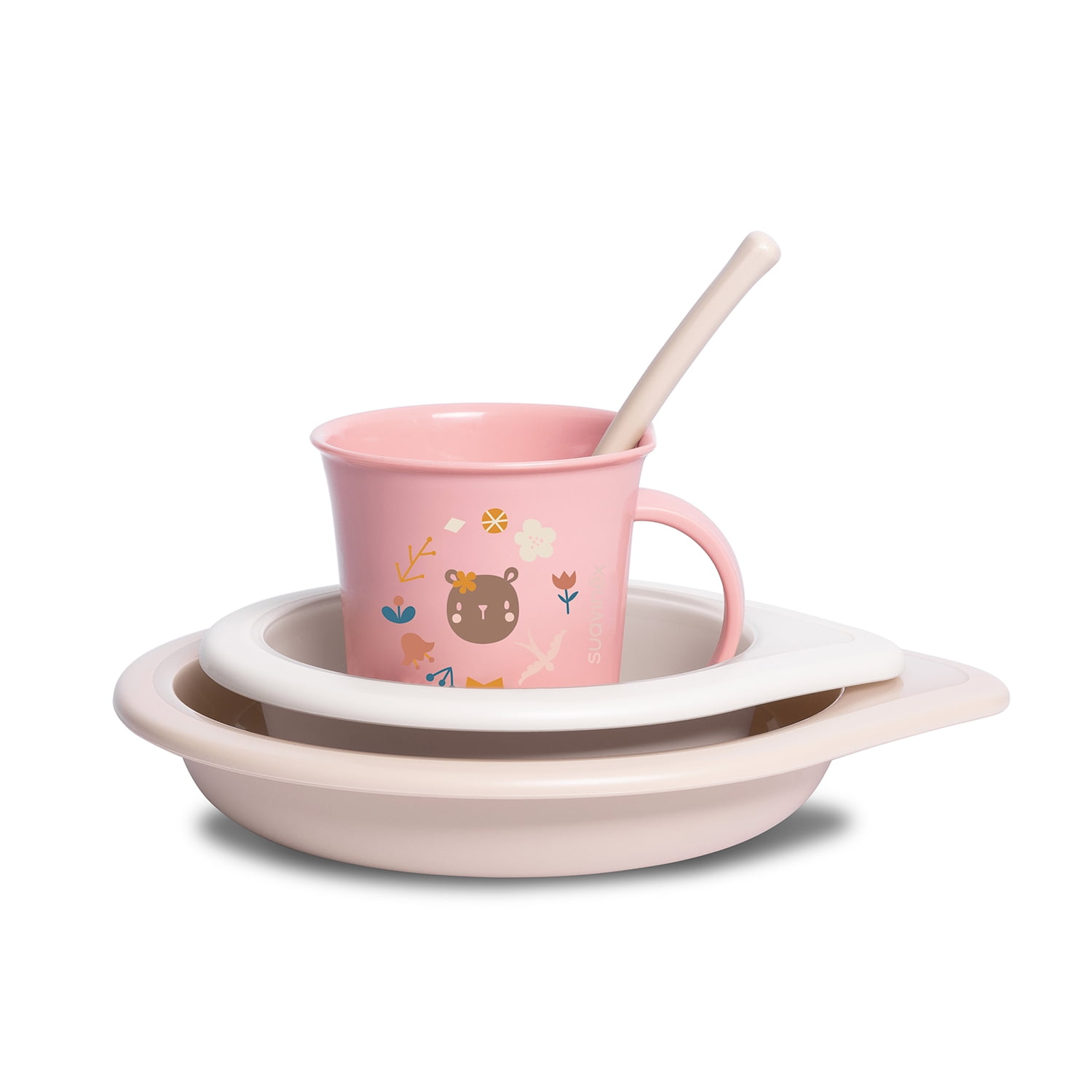 Suavinex - Vajilla Forest Rosada