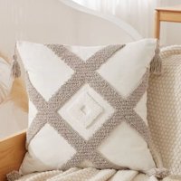 Genérico - Set 4 Funda Para Cojin Modelo Boho 45X45 C12