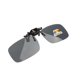 thumbnail image 2 of Gafas De Sol Polarizadas Con Clip Para Conducir, Lentes De Sol Sin Marco, Gris, 2 of 5