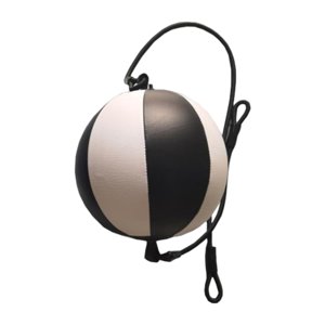 Ioensy - Pelota De Velocidad De Boxeo, Cuerda Elástica Colgante Para Práctica De Boxeo, Equipo De Fitness, Negro Y Blanco