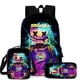 thumbnail image 3 of DJ marshmallow backpack, versatile electronic music marshmello school bag, high school student travel bag, 3 of 3