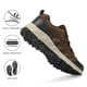 thumbnail image 2 of Zapatos de senderismo Kricely Waterproof Suede para hombre, color marrón, talla 11, 2 of 3