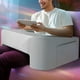 thumbnail image 1 of Cojín de lectura Codi Lap Desk Gaming con bolsillo lateral, color gris, 1 of 3