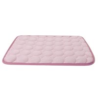 Magideal - Alfombrilla De Refrigeración Para Mascotas: Alfombrilla De Refrigeración Para Mascotas Portátiles Y Lavables Para Exteriores, Asientos , Camas Rosa S