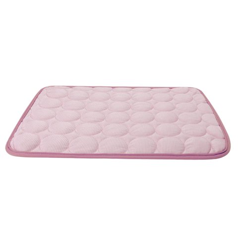 Magideal - Alfombrilla De Refrigeración Para Mascotas: Alfombrilla De Refrigeración Para Mascotas Portátiles Y Lavables Para Exteriores, Asientos , Camas Rosa S