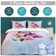 thumbnail image 5 of Minnie MouseCartoon Collection 3-Piece Comforter Set, Personalized Bedding Decor for Kids And Teens Bed Sheets, 5 of 5