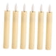 thumbnail image 3 of 6 Velas LED De Pilar Decorativas, Velas Sin Llama Para Vacaciones, Halloween, Año Nuevo, Marfil, 3 of 5