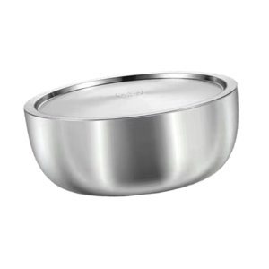 Magideal - Cuenco De Acero Inoxidable Para Preparación De Cocina, Fácil De Limpiar, Resistente, Grueso, Grande, Para Ensaladas, Cuenco Para Mezclar Para Hornear