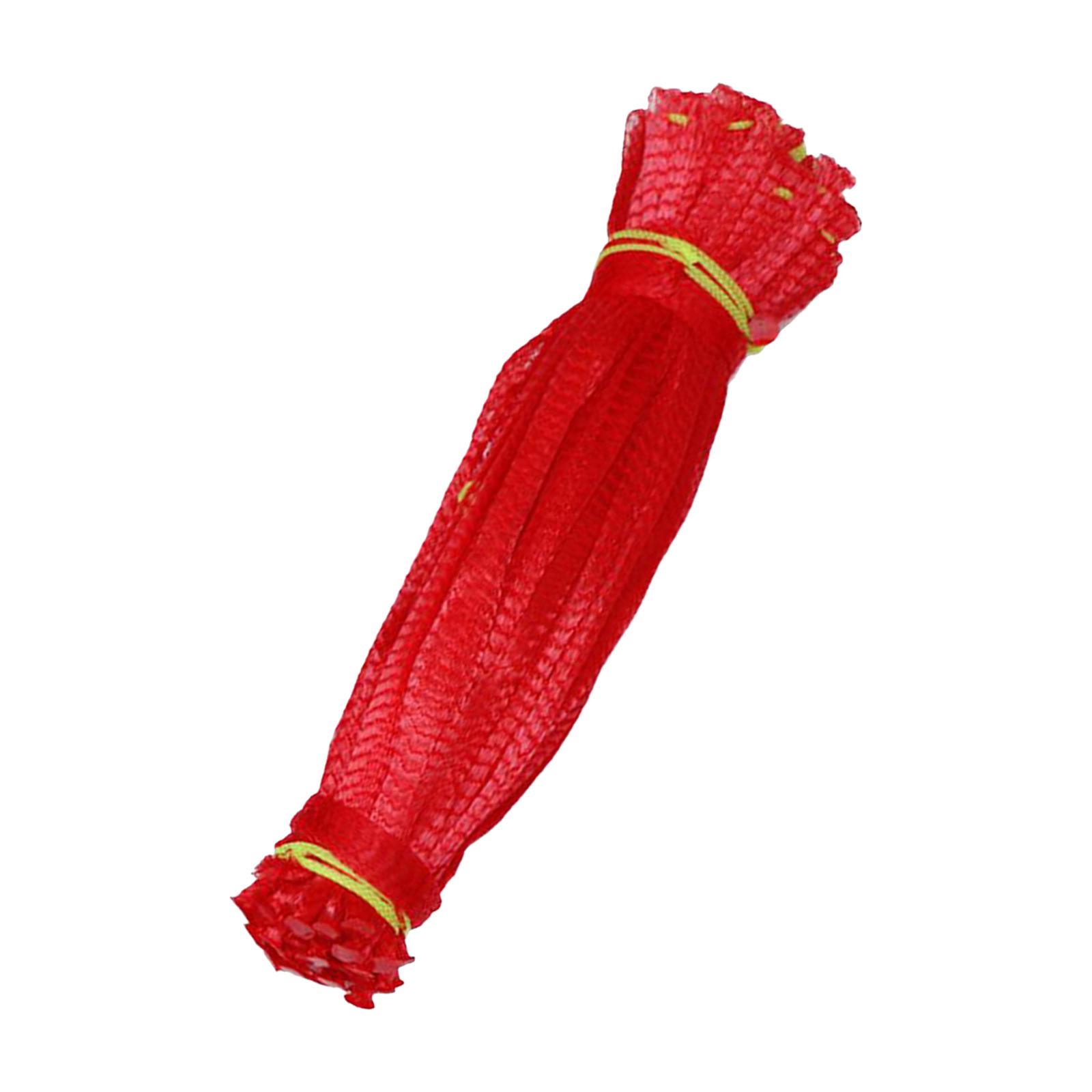 Magideal - 100 Uds De Sandía Bolsas De Red De Sandía Colgantes Melones Malla De Protección De Red Bolsas De Malla De Fruta Con Cordón Único Para Jardín De