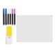thumbnail image 1 of Pizarra De Borrado En Seco, Pizarra Blanca, Pizarra Planificadora Para Actividades De Planificación De Nevera, Pizarra En Blanco Para El Hogar, 1 of 5