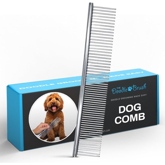 Peine para perro The Doodle Brush de acero inoxidable