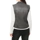 thumbnail image 3 of INSPIRE CHIC Chaleco de Mezclilla sin Mangas para Mujer con Botones Lavado Chaqueta Gris S, 3 of 6
