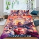 thumbnail image 2 of Crisis en Tierras Infinitas Conjunto de sábanas temático, trío de piezas, cómodo y amigable con la piel, diseño único, regalo de decoración para el hogar para familiares, amigos y fans,135cm *200cm, 2 of 6