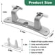 thumbnail image 5 of Kit de bisagra para puerta de lavadora FBULWSEC 134550800 131763310, 5 of 7