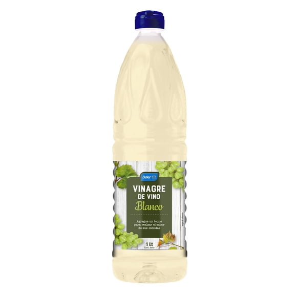 Vinagre de Vino Blanco Botella, 1 L