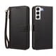 thumbnail image 1 of Funda Tipo Billetera para samsung galaxy S21 FE con Soporte y Bolsillo con Cierre Negro, 1 of 1
