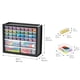 thumbnail image 5 of Organizador de ferretería IRIS USA con rosca, 36 cajones, negro, 5 of 7