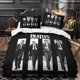 thumbnail image 3 of The Beatles Lightweight Soft Microfiber Duvet Cover Set Rock 'n' Roll Digital Print Rock Band Double（xcm, 3 of 3