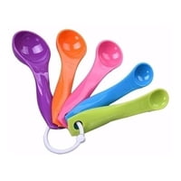 Genérico - Cucharas Medidoras Plásticas Repostería Cocina 5 Piezas
