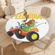 thumbnail image 4 of Speed Buggy-theme Fitted Round Tablecloths Elastic Edged Table Covers Waterproof Table Cloth for Kitchen Holiday Party Tables Decor 150cm, 4 of 6