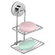 thumbnail image 2 of Soporte Para Jabón En Barra Con Ventosa, Estante Para Almacenamiento De Plato De Jabón Con Drenaje Automático, A Prueba De óxido, 2 of 5